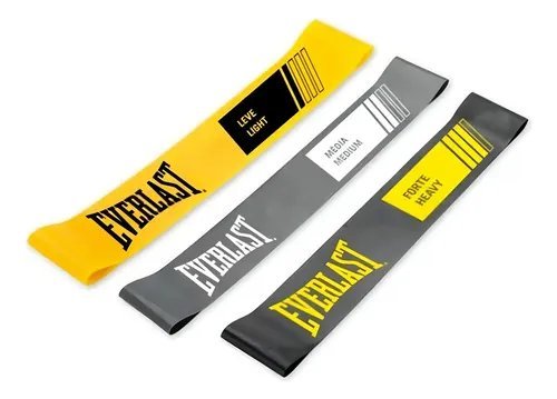 Kit Mini Band 3 Cores Everlast